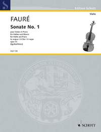 Fauré, G: Sonata No. 1 A major op. 13