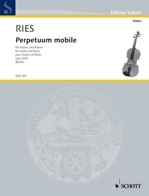 Ries, F: Perpetuum mobile op. 34/5