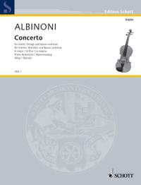 Albinoni, T: Concerto A Major