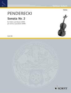 Penderecki, K: Sonata Nr. 2