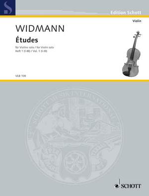 Widmann, J: Études Issue 1 (I-III)
