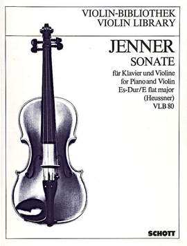 Jenner, C U G: Sonate Es-Dur E flat major