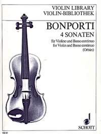Bonporti, F A: 4 Sonatas op. 12