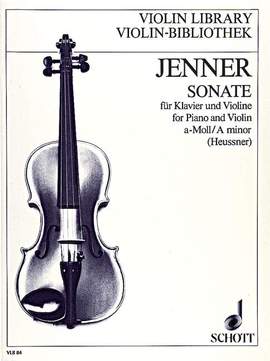 Jenner, C U G: Sonate a-Moll A minor