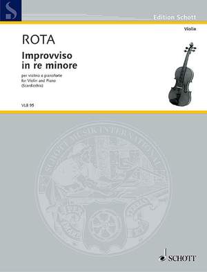 Rota, N: Improvisation in D Minor