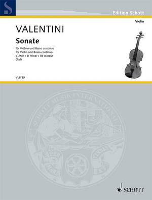 Valentini, G: Sonata in D Minor op. 8/1