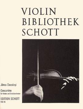 Decsényi, J: Concertino