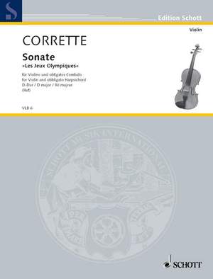 Corrette, M: Sonate D-Dur D major op. 25/5