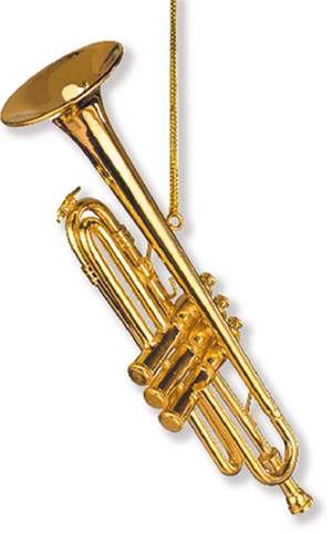 Ornament Trumpet for christmas tree