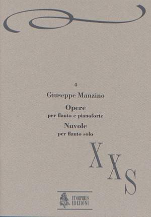 Manzino, G: Works for Flute and Piano and Nuvole for Flute Solo