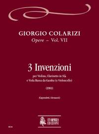 Colarizi, G: Selected Works Vol. 7