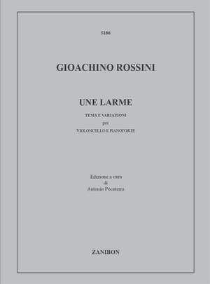 Rossini: Une Larme, Tema e Variazioni