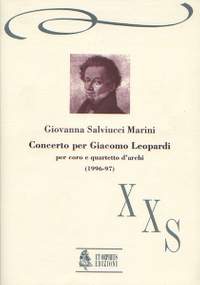 Salviucci Marini, G: Concerto for Giacomo Leopardi