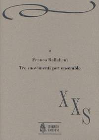 Ballabeni, F: 3 Movimenti for Ensemble
