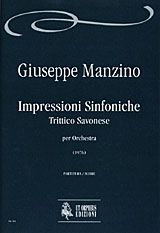 Manzino, G: Impressioni Sinfoniche. Trittico Savonese