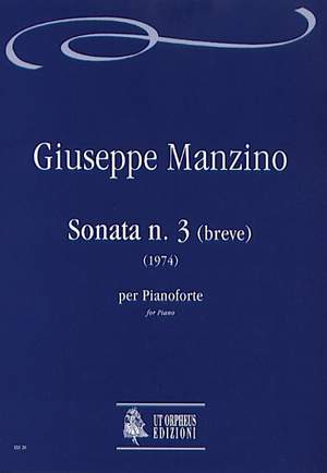 Manzino, G: Sonata No. 3 (breve) (1974)