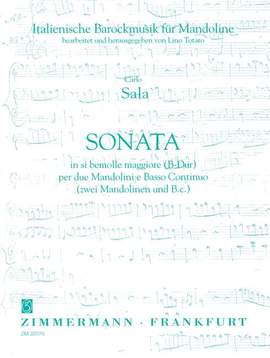 Sala, C: Sonata in si bemolle (B-Dur) B flat major