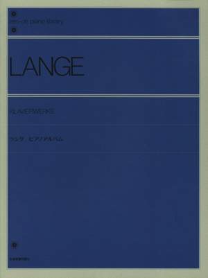 Lange, G: Piano works