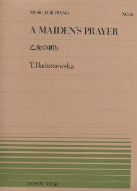 Badarzewska, T: A Maiden's Prayer No. 16