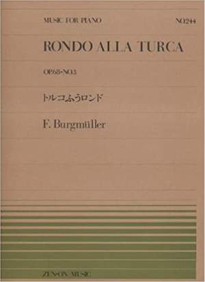 Burgmueller, F: Rondo alla Turca op. 68/3 244