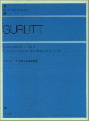 Gurlitt, C: 24 Melodic Studies op. 201