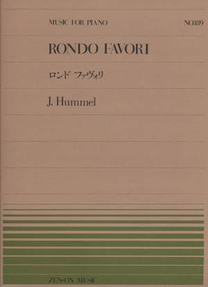Hummel, J N: Rondo favori No. 189