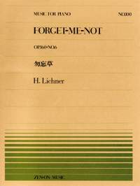 Lichner, H: Forget-Me-Not op. 160/6 No. 100