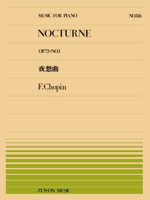 Chopin, F: Nocturne op. 72/1 136