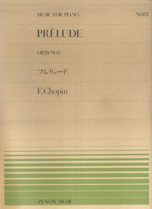 Chopin, F: Prélude op. 28/3 121