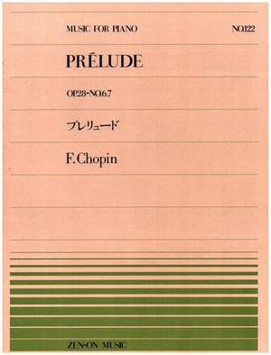 Chopin, F: Prelude op. 28/6 und 7 122