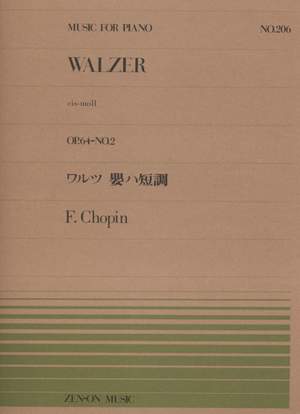 Chopin, F: Waltz op. 64/2 206
