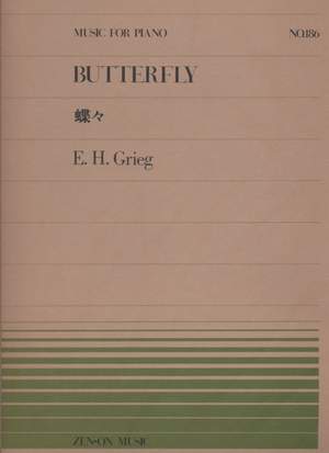 Grieg, E: Butterfly 186