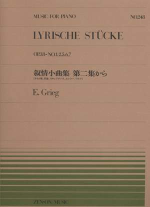 Grieg, E: Lyric Pieces op. 38 248