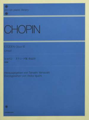 Chopin, F: Etudes op. 10