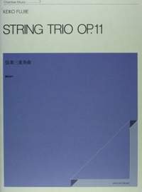 Fujiie, K: String Trio op. 11 7