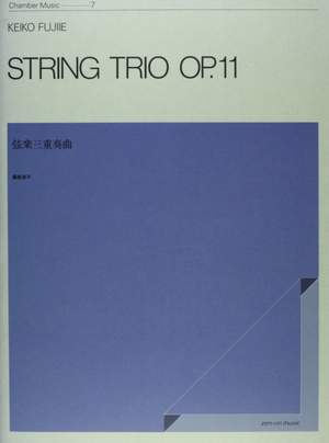 Fujiie, K: String Trio op. 11