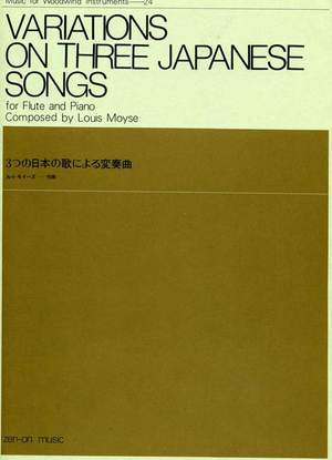 Moyse, L: Variations on three Japanese Songs 24
