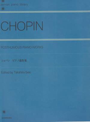 Chopin, F: Posthumous Piano Works