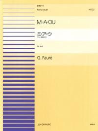 Fauré, G: Mi-a-ou op. 56/2 No. 22