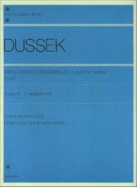 Dussek, J L: Three Progressive Sonatas op. 67