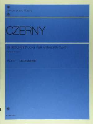 Czerny, C: 50 Übungsstücke für Anfänger op. 481