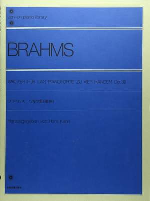 Brahms, J: Waltzes op. 39