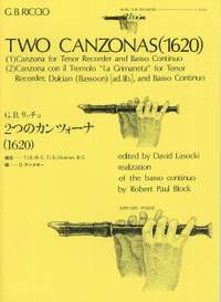 Riccio, G B: Two Canzonas R 157
