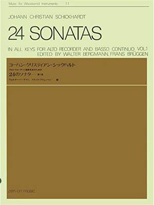 Schickhardt, J C: 24 Sonatas 11