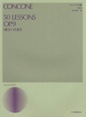 Concone, G: 50 Lessons op. 9