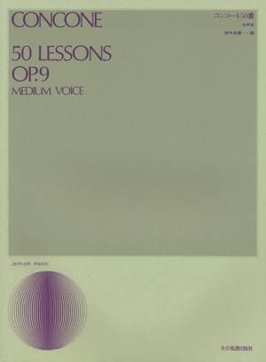 Concone, G: 50 Lessons op. 9