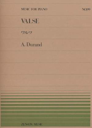 Durand, A: Valse 99