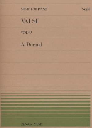 Durand, A: Valse