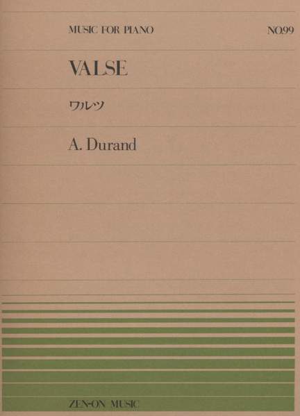 Durand, A: Valse