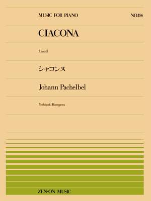 Pachelbel, J: Chaconne in F minor 114